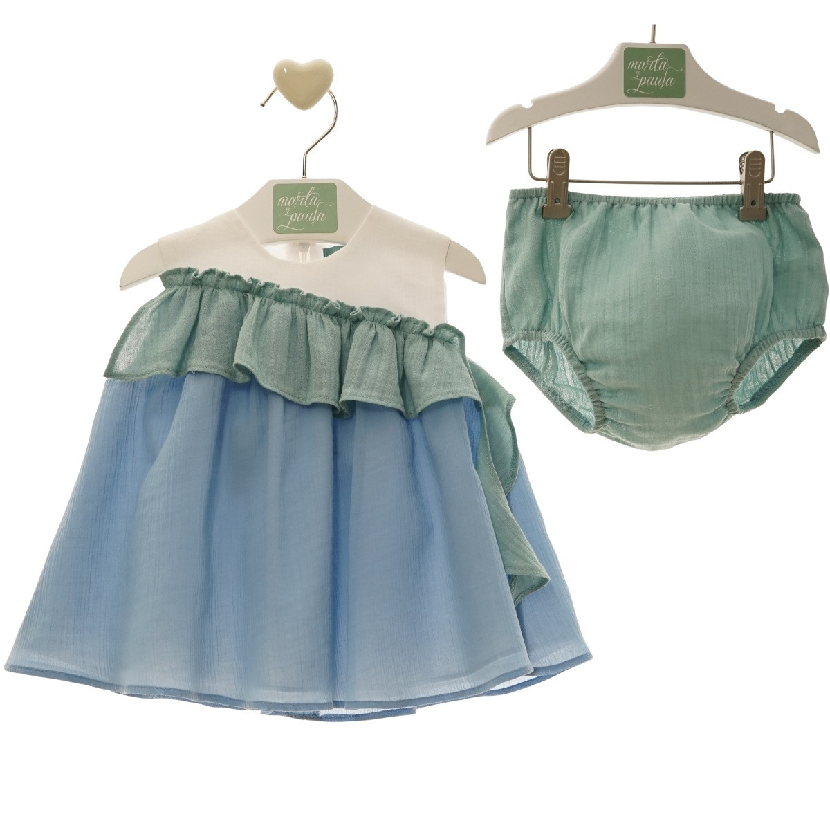 Vestido bebe con braguita